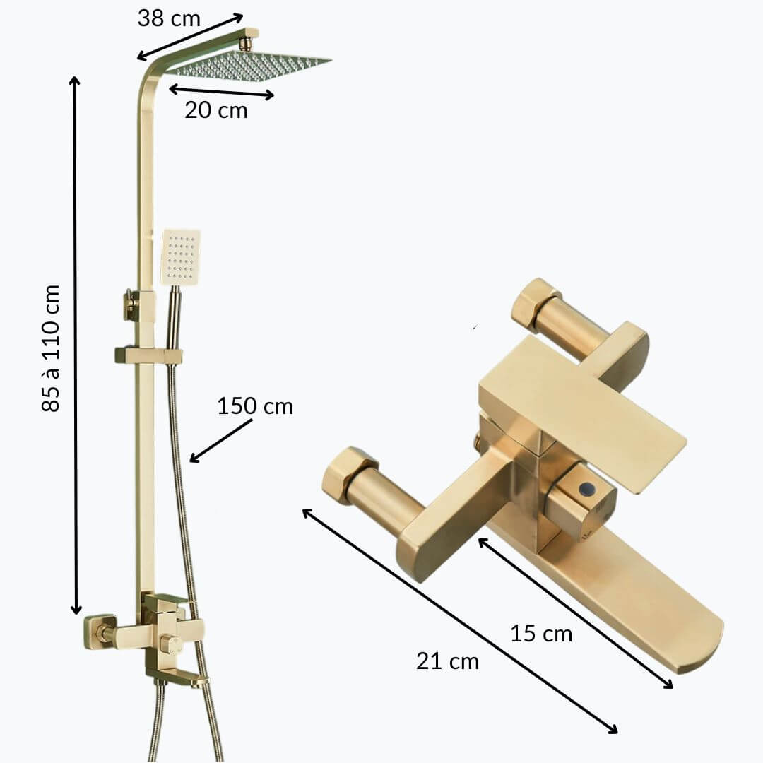 3-in-1 Duschmischer