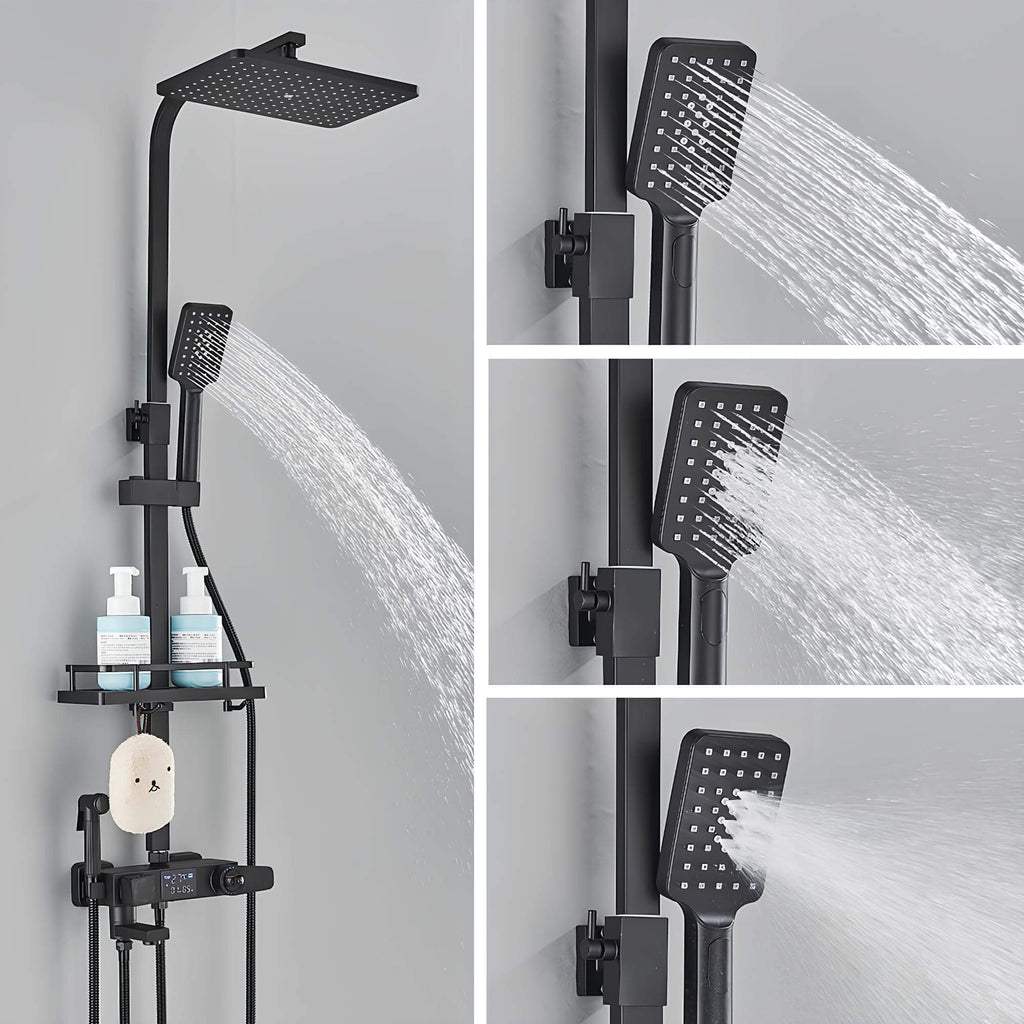 Digitaler Duschmischer, 4 Funktionen