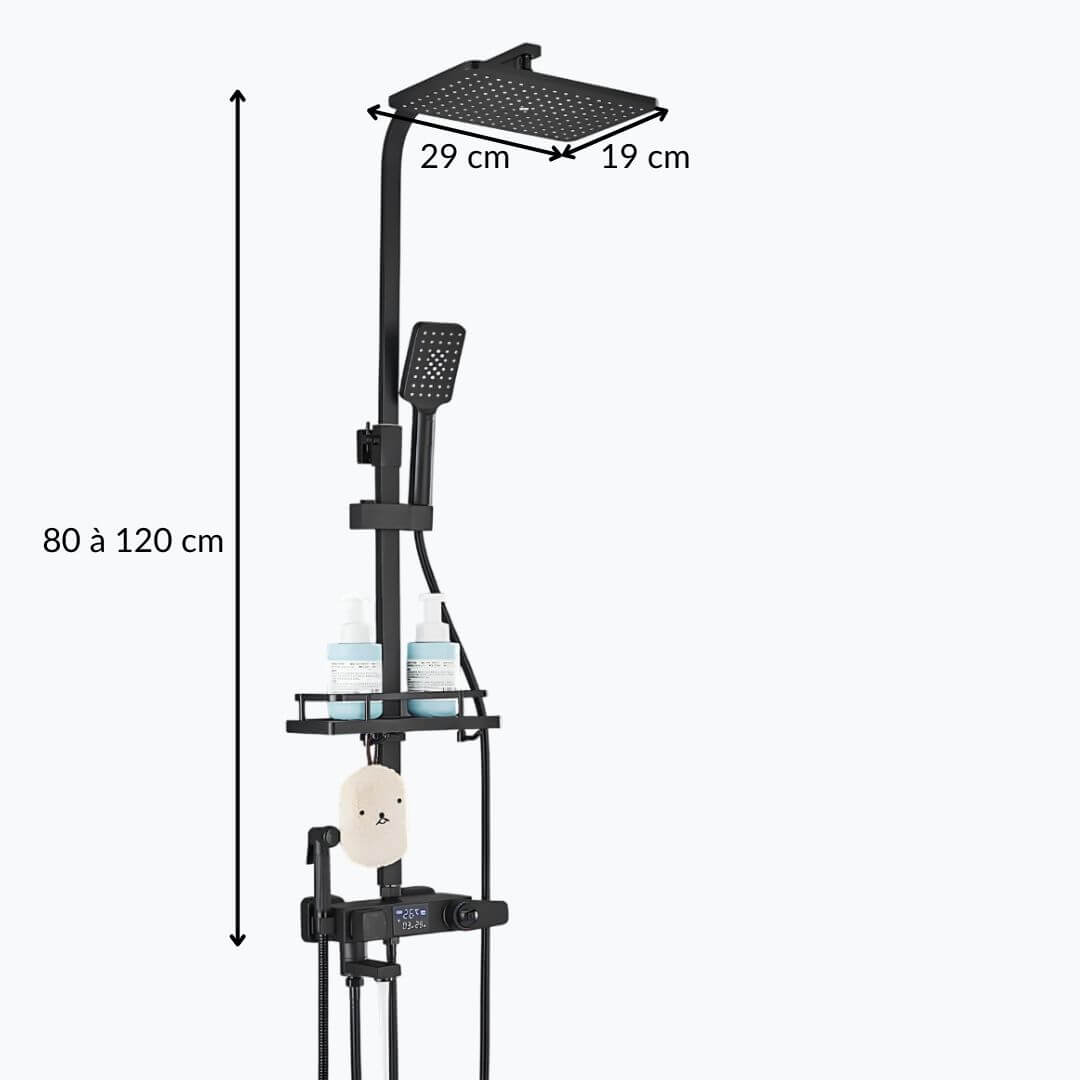 Digitaler Duschmischer, 4 Funktionen