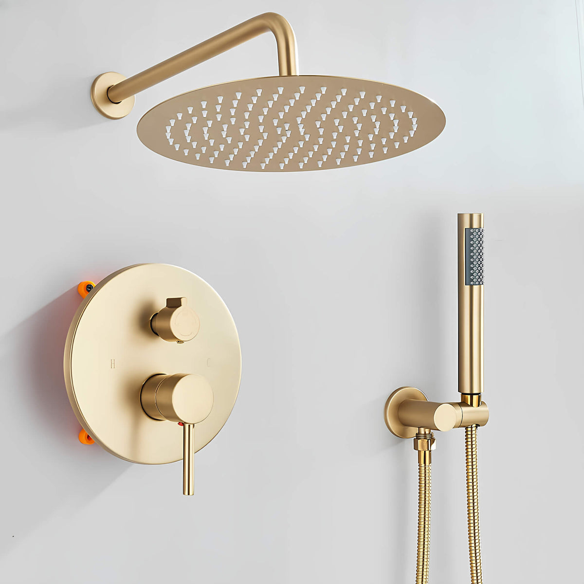 Unterputz-Duschmischer, Gold
