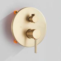Unterputz-Duschmischer, Gold