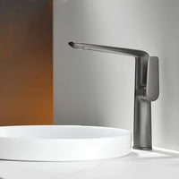 Hohe Design-Armatur, Chrom