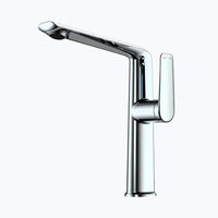 Hohe Design-Armatur, Chrom