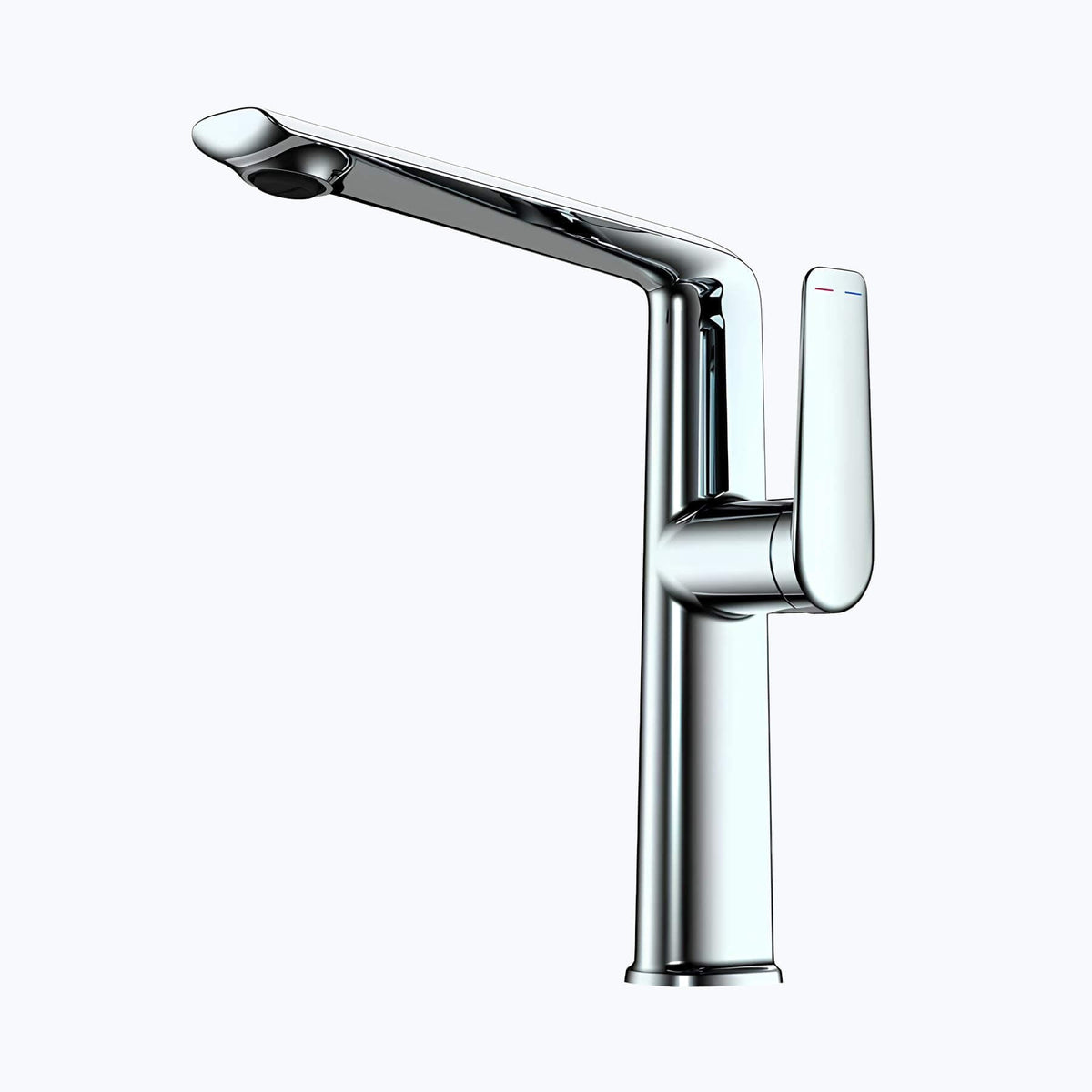 Hohe Design-Armatur, Chrom