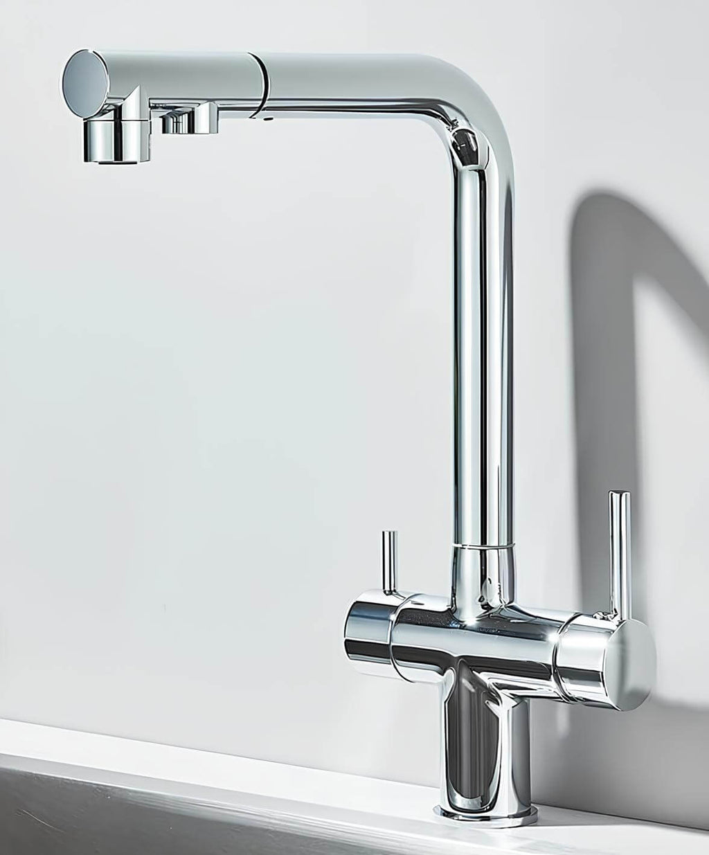 3-in-1 Filterhahn mit Brause