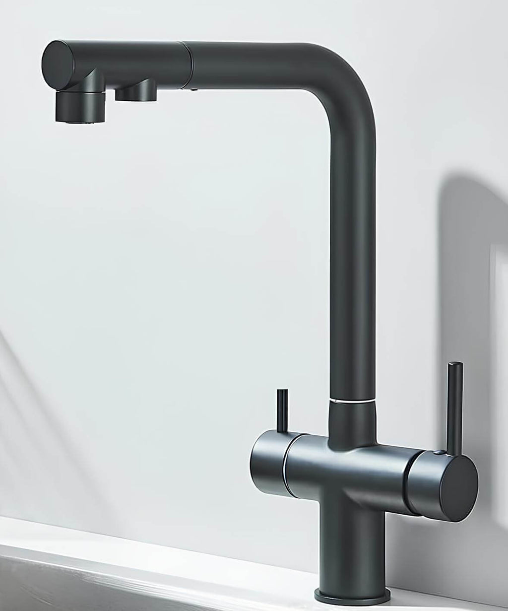 3-in-1 Filterhahn mit Brause