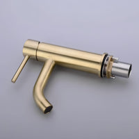 Gebürsteter Gold-Wandmischer