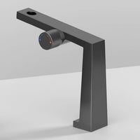 Gebürsteter Messingmischer, Zeitgenössisches Einloch-Design