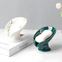 Keramik-Seifenschale, Blumendesign