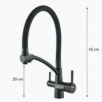3-in-1 Filterhahn, 360°