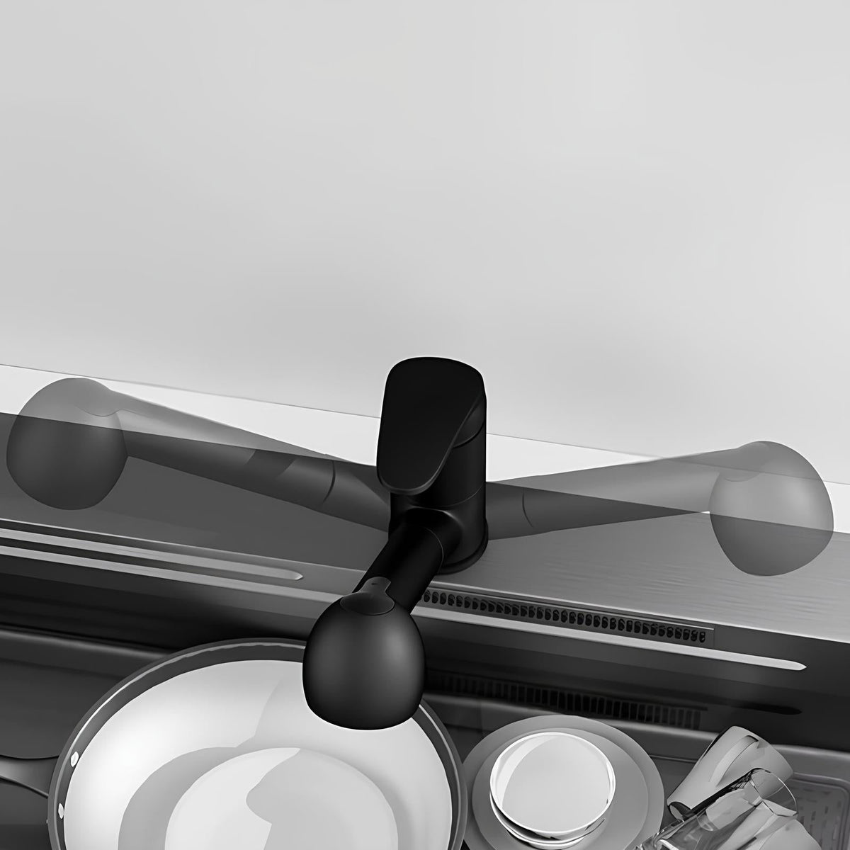 Spülenmischer, Auszugsspray
