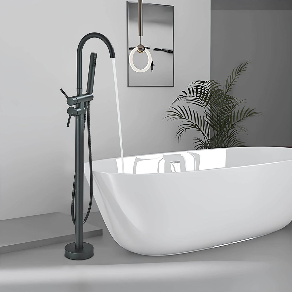 Freistehende Badewannenhahn-Säule, Zeitgenössisches Design
