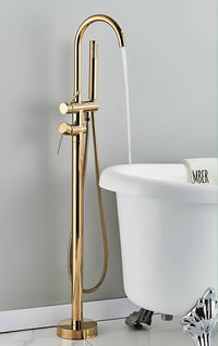 Freistehende Badewannenhahn-Säule, Zeitgenössisches Design