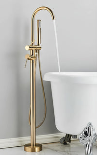 Freistehende Badewannenhahn-Säule, Zeitgenössisches Design
