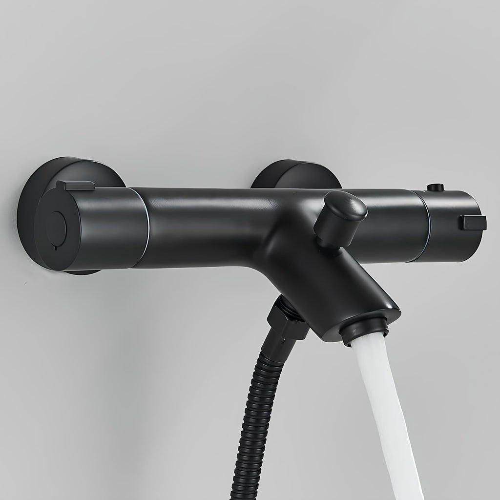 Thermostatmischer, Messing Poliert