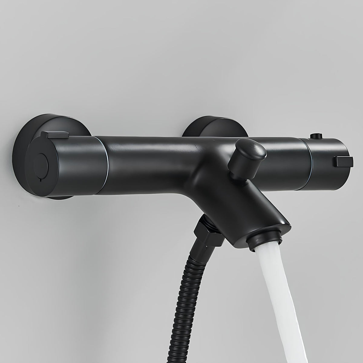 Thermostatmischer, Messing Poliert