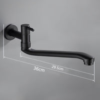 Wand-Einhebelarmatur, Messing