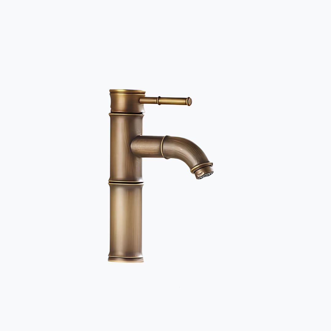 Bambus-Design Messingarmatur