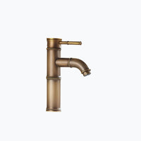 Bambus-Design Messingarmatur