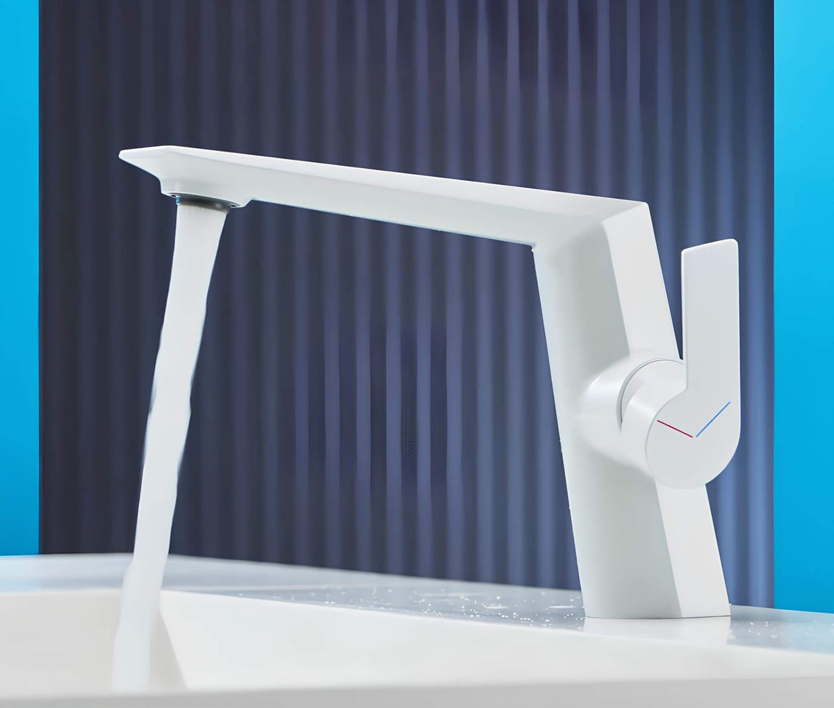 Massivmessing-Einhebelhahn