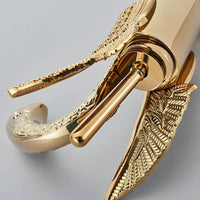 Schwanenhals-Armatur, Gold