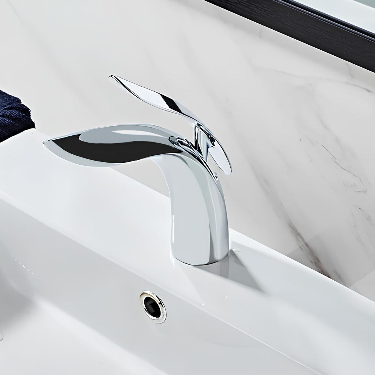 Messing-Wasserhahn, Hai-Design