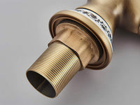 Vintage Drehhahn, Antikbronze