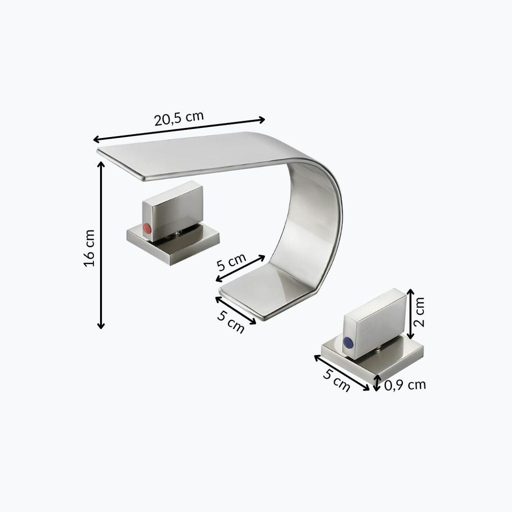 Minimalistischer Kaskadenhahn