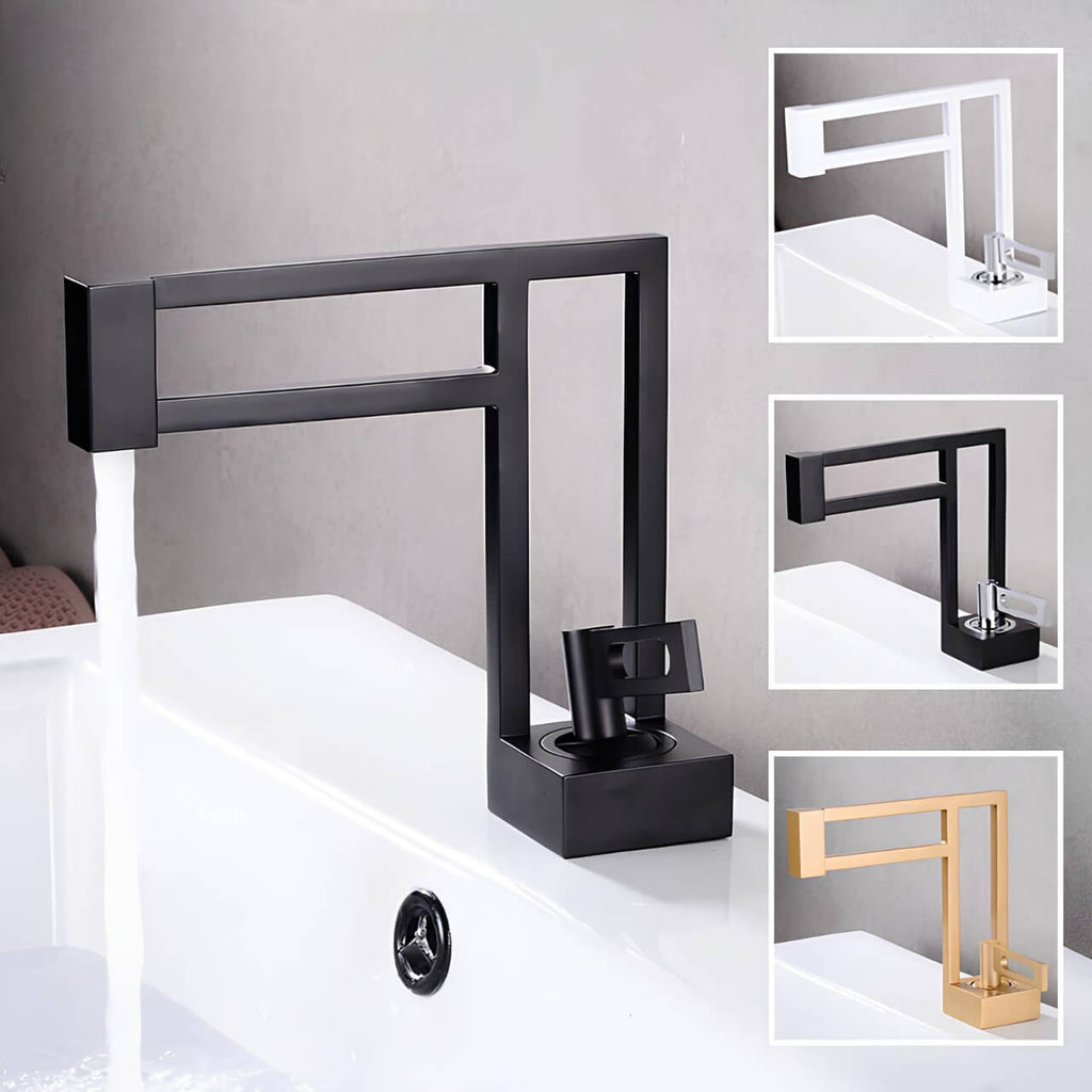 Kaskadenhahn, Designer-Messing