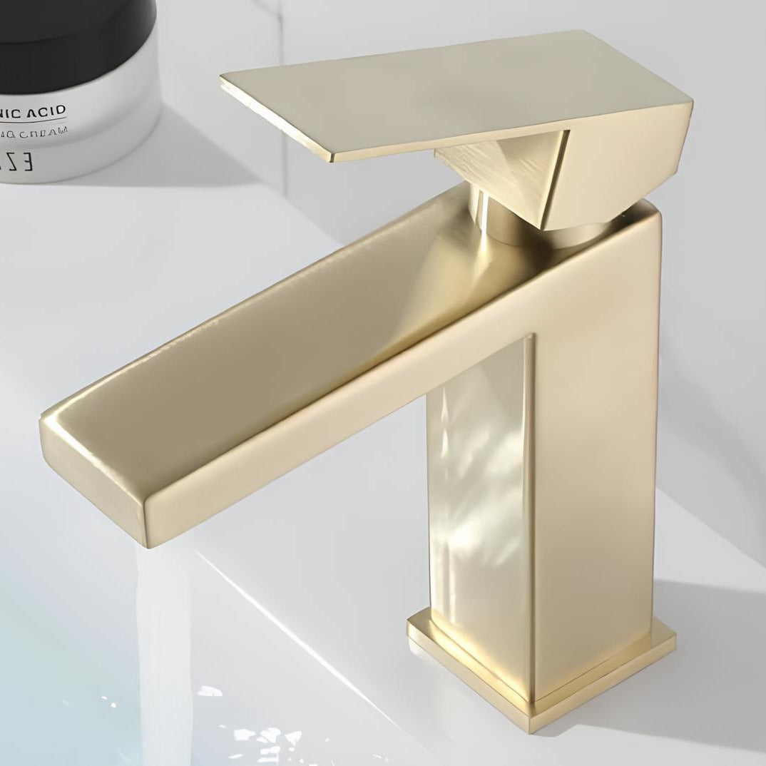 Edelstahlmischer, Gebürstetes Gold