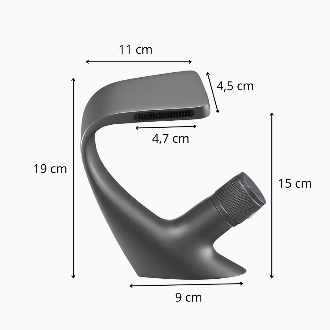 Messingmischer, Kaskadenauslauf