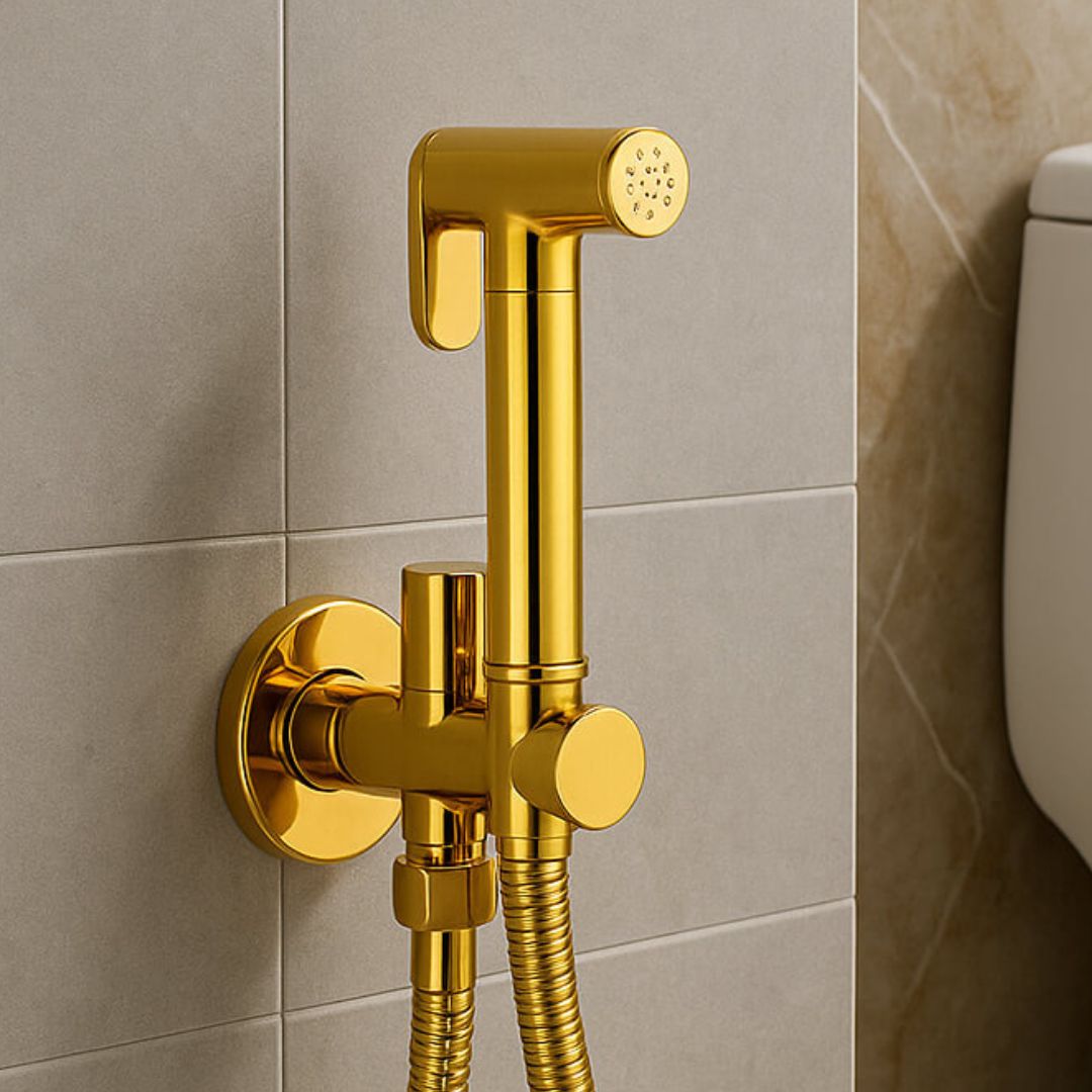 Wandmontierte Bidetbrause, Schlankes Design