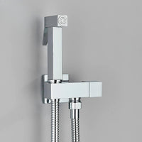 Edelstahl-Chrom-Wandbidetbrause